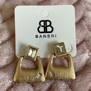NWT Nordstrom Bansri Gold-Tone Earrings